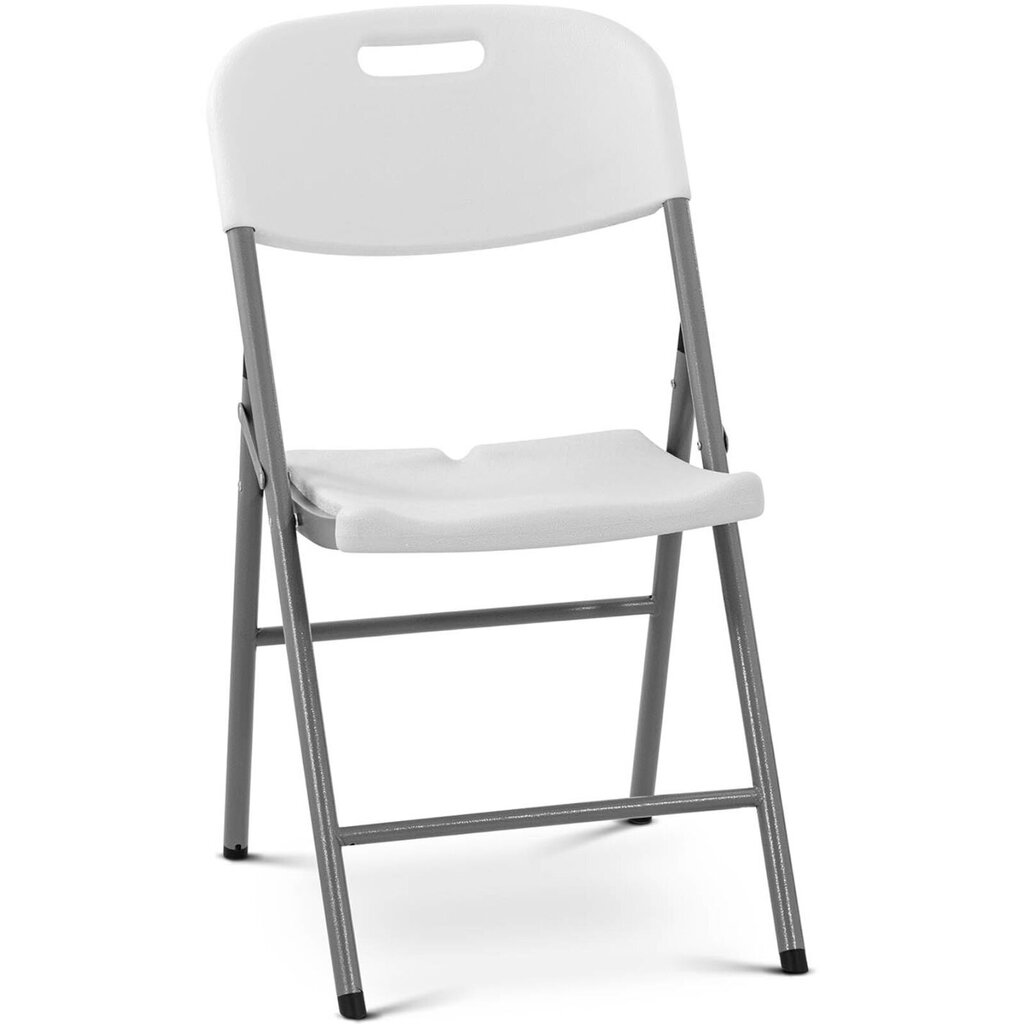 Saliekams krēsls Royal Catering, 40x38 cm, balts цена и информация | Dārza krēsli | 220.lv