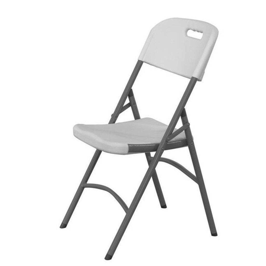 Saliekamais krēsls Hendi 810965, 54x84x44 cm, balts цена и информация | Dārza krēsli | 220.lv