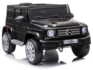 Vienvietīgs elektromobilis bērniem Mercedes G500, melns cena un informācija | Bērnu elektroauto | 220.lv