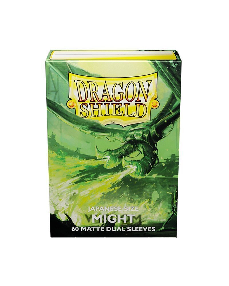 Karšu ieliktņi Dragon Shield, zaļš, 60 gab cena un informācija | Galda spēles | 220.lv