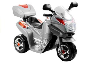 Bērnu vienvietīgais elektriskais motocikls HC8051, sudraba krāsā cena un informācija | Bērnu elektroauto | 220.lv