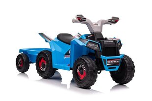 Bērnu elektriskais kvadracikls ar piekabi XMX630T, zils cena un informācija | Bērnu elektroauto | 220.lv