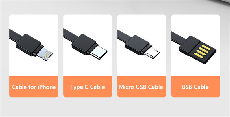 Saules enerģijas banka ar vadiem un lukturīti, microUSB, USB-C, Lightning, USB 30000 mAh cena un informācija | Lādētāji-akumulatori (Power bank) | 220.lv