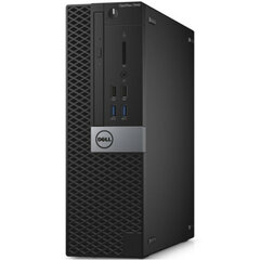 Персональный компьютер DELL 7040 SFF i5-6500 8ГБ 256SSD W10Pro цена и информация | Стационарные компьютеры | 220.lv