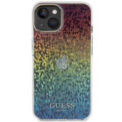 Guess GUHCP15SHDECMI iPhone 15 6.1" wielokolorowy hardcase IML Faceted Mirror Disco Iridescent цена и информация | Чехлы для телефонов | 220.lv