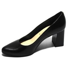 Кожаные туфли SALA 248029, черные цена и информация | Женская обувь | 220.lv