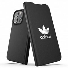 Чехол Adidas OR Booklet Case 47095 для Apple iPhone 13 Pro, черный цена и информация | Чехлы для телефонов | 220.lv