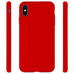 Mercury Silicone iPhone 15 Pro Max 6,7" czerwony|red цена и информация | Чехлы для телефонов | 220.lv