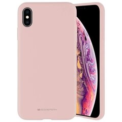 Mercury Silicone iPhone 15 6,1 różowo-piaskowy|pink-sand цена и информация | Чехлы для телефонов | 220.lv