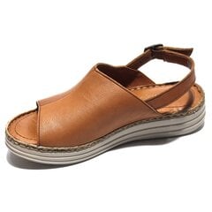 Кожаные туфли MODO 248056, коричневые цена и информация | Женские босоножки Bellamila, белые | 220.lv