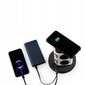 Pagarinātājs Logan ar bezvadu lādētāju un USB, 2 m цена и информация | Pagarinātāji | 220.lv