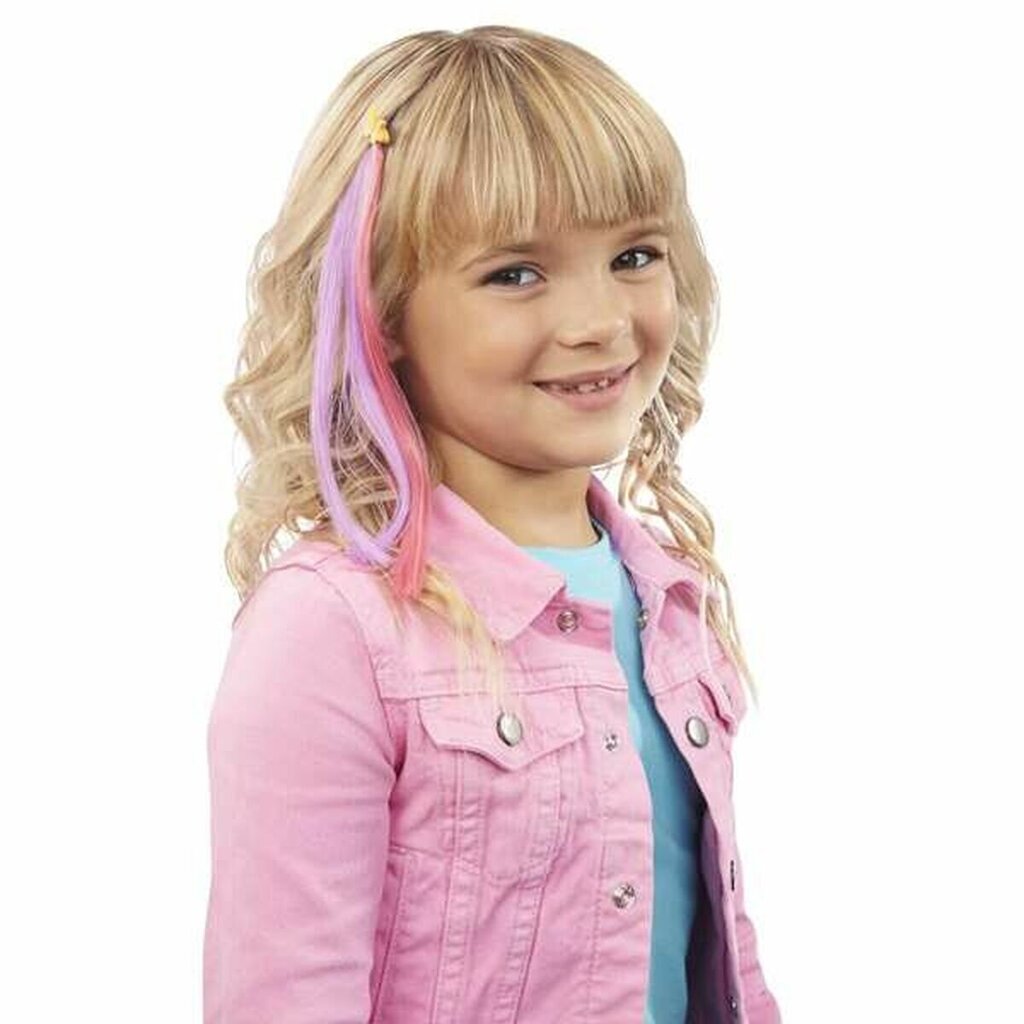 Barbie stila galvas mainīgās krāsas komplekts bērniem 20 gab. cena un informācija | Rotaļlietas meitenēm | 220.lv