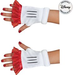 Karnevāla kostīms Disney Minnie Mouse cimdi bez pirkstiem cena un informācija | Karnevāla kostīmi, maskas un parūkas | 220.lv