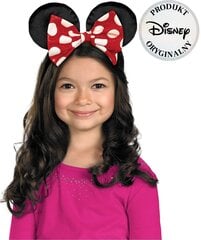 Kostīms Disney Minnie Mouse matu lente ar loku цена и информация | Карнавальные костюмы, парики и маски | 220.lv