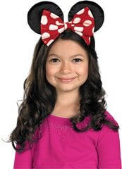 Kostīms Disney Minnie Mouse matu lente ar loku цена и информация | Карнавальные костюмы | 220.lv