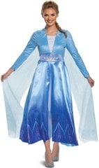 Karnevāla sieviešu kostīms Disney Frozen Elsa L cena un informācija | Karnevāla kostīmi, maskas un parūkas | 220.lv
