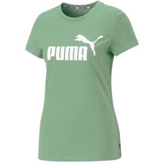 Puma t-krekls vīriešiem ESS Logo Tee W 58677548, zaļš cena un informācija | Vīriešu T-krekli | 220.lv