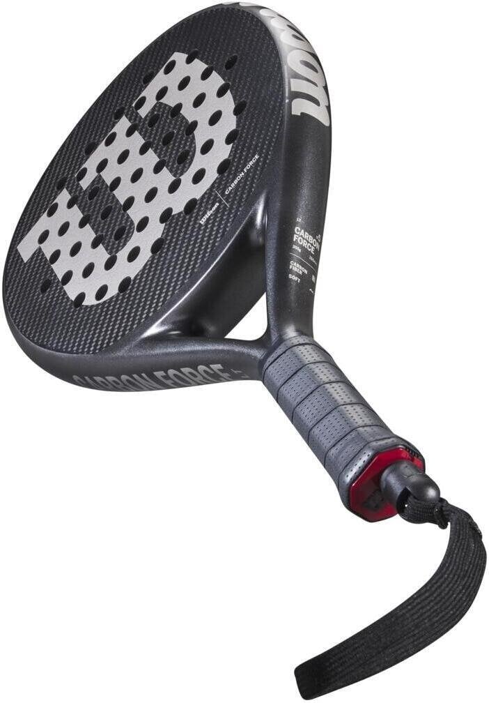 Padel rakete Wilson Carbon Force LT, melna cena un informācija | Padels | 220.lv