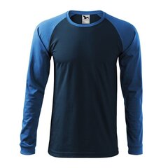 T-krekls vīriešiem Malfini Street LS M MLI-13002, zils cena un informācija | Vīriešu T-krekli | 220.lv