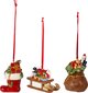 Villeroy & Boch Ziemassvētku eglīšu rotaļlietu komplekts 6,3 cm, 3 gab. цена и информация | Eglīšu rotājumi | 220.lv