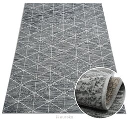 Eureka paklājs BETA 152-922 DGREY 150x210 cm cena un informācija | Paklāji | 220.lv