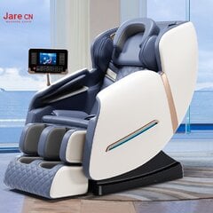 Masāžas krēsls JR-X8-6699F, balts cena un informācija | Masāžas ierīces | 220.lv