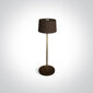 OneLight galda lampa Trendy LED 61082A/BR цена и информация | Galda lampas | 220.lv