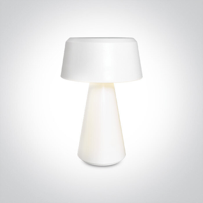 OneLight galda lampa Trendy LED 61088/W cena un informācija | Galda lampas | 220.lv