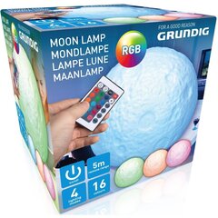 Декоративная лунная лампа 11,5 см RGB цена и информация | Настольные лампы | 220.lv