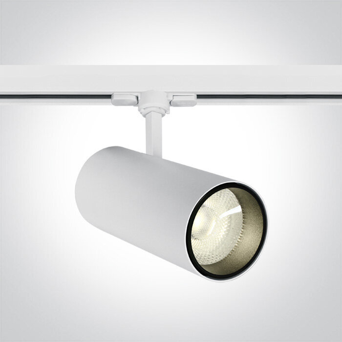 OneLight griestu lampa COB Cylinder Track LED 65642CT/W/C cena un informācija | Griestu lampas | 220.lv