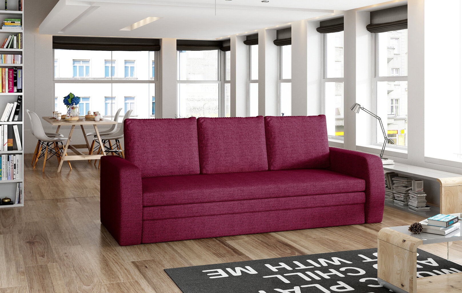 Dīvāns Inversa, rozā cena un informācija | Dīvāni | 220.lv