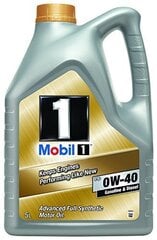 Моторное масло MOBIL 1 New Life SAE 0W-40, 5 л цена и информация | Моторное масло | 220.lv