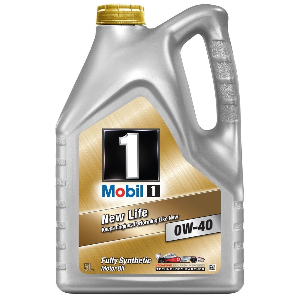 MOBIL 1 New Life SAE 0W-40, 5L cena un informācija | Motoreļļas | 220.lv