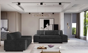 Комплект мягкой мебели из 2-х частей Eltap Porto 2+3, серого цвета цена и информация | Комплекты мягкой мебели | 220.lv