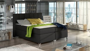 Кровать  Basilio, 180х200 см, черный цвет цена и информация | Кровати | 220.lv