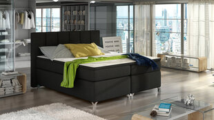 Кровать  Basilio, 180х200 см, черный цвет цена и информация | Кровати | 220.lv