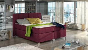 Кровать  Basilio, 140х200 см, красный цвет цена и информация | Кровати | 220.lv