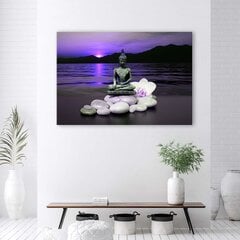 Glezna uz audekla, Buda uz akmeņiem cena un informācija | Gleznas | 220.lv