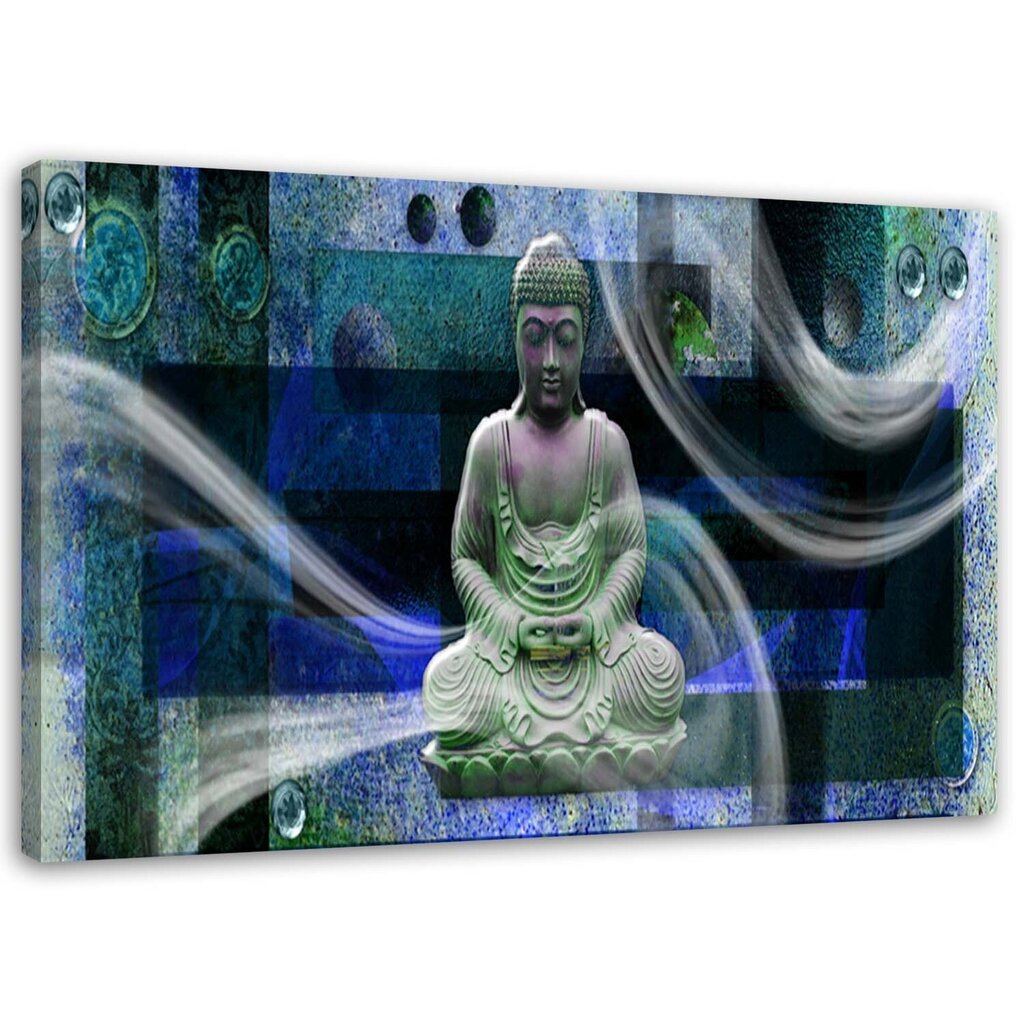 Glezna uz audekla, Budas statuja cena un informācija | Gleznas | 220.lv