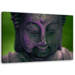 Glezna uz audekla, Budas galva - violeta цена и информация | Картины | 220.lv