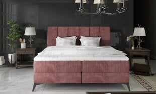 Gulta Aderito, 180x200 cm, rozā cena un informācija | Gultas | 220.lv