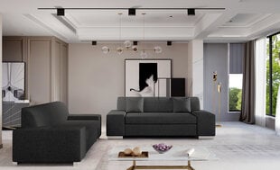 Комплект мягкой мебели из 2-х частей Eltap Porto 2+3, серого цвета цена и информация | Комплекты мягкой мебели | 220.lv