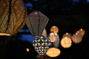 Садовый светильник с солнечной батареей Lumiz Diamond28 Sashiko Золотой цена и информация | Уличное освещение | 220.lv