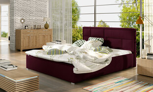 Кровать Latina MD, 140х200 см, красный цвет цена и информация | Кровати | 220.lv