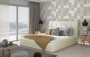 Кровать Inge 200х200 см, белый цвет цена и информация | Кровати | 220.lv