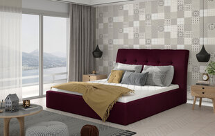 Кровать Inge 160х200 см, красного цвета цена и информация | Кровати | 220.lv