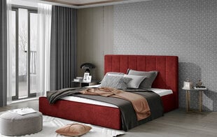 Кровать  Audrey, 160х200 см, красный цвет цена и информация | Кровати | 220.lv