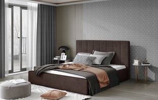 Кровать  Audrey, 140x200 см, коричневый цвет цена и информация | Кровати | 220.lv