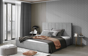 Кровать  Audrey, 180x200 см, серый цвет цена и информация | Кровати | 220.lv