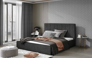 Кровать Audrey Dora 96, 200x200 см, серый цена и информация | Кровати | 220.lv